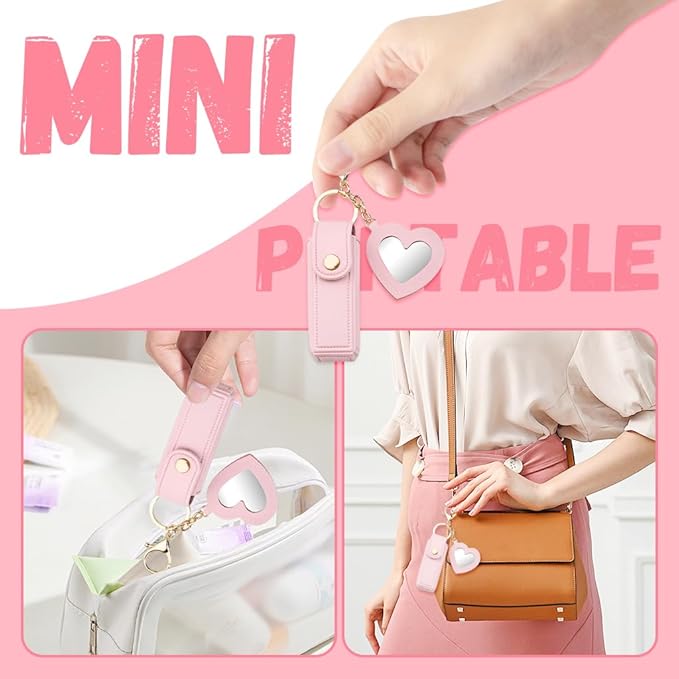 Lumelle™ Mini Lipstick Keychain – Glam On The Go